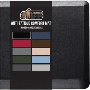 Gorilla Grip Anti Fatigue Cushioned Kitchen Floor Mats, Thick Ergonomic Standing